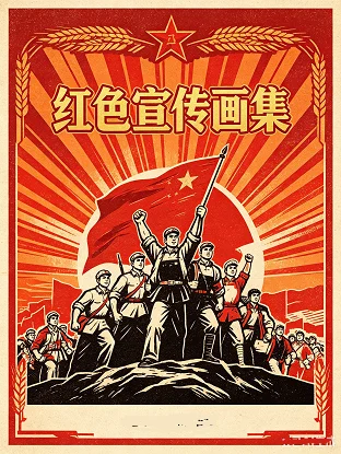 🖼️ 红色宣传画集